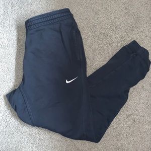 Navy blue Nike joggers